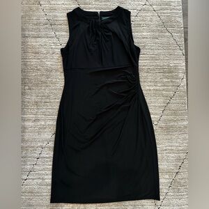 Ralph Lauren Women’s Black midi dress, Size 16
